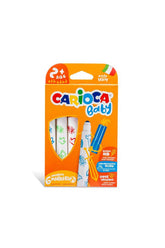 Carioca Jumbo Bebek Süper Yıkanabilir 6’lı Jumbo Keçeli Boya Kalemi